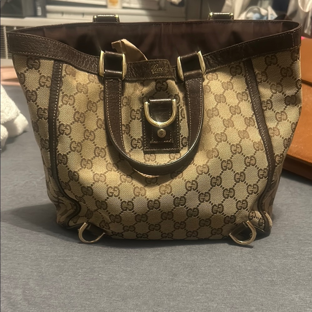 Gucci Brown Monogram Bag